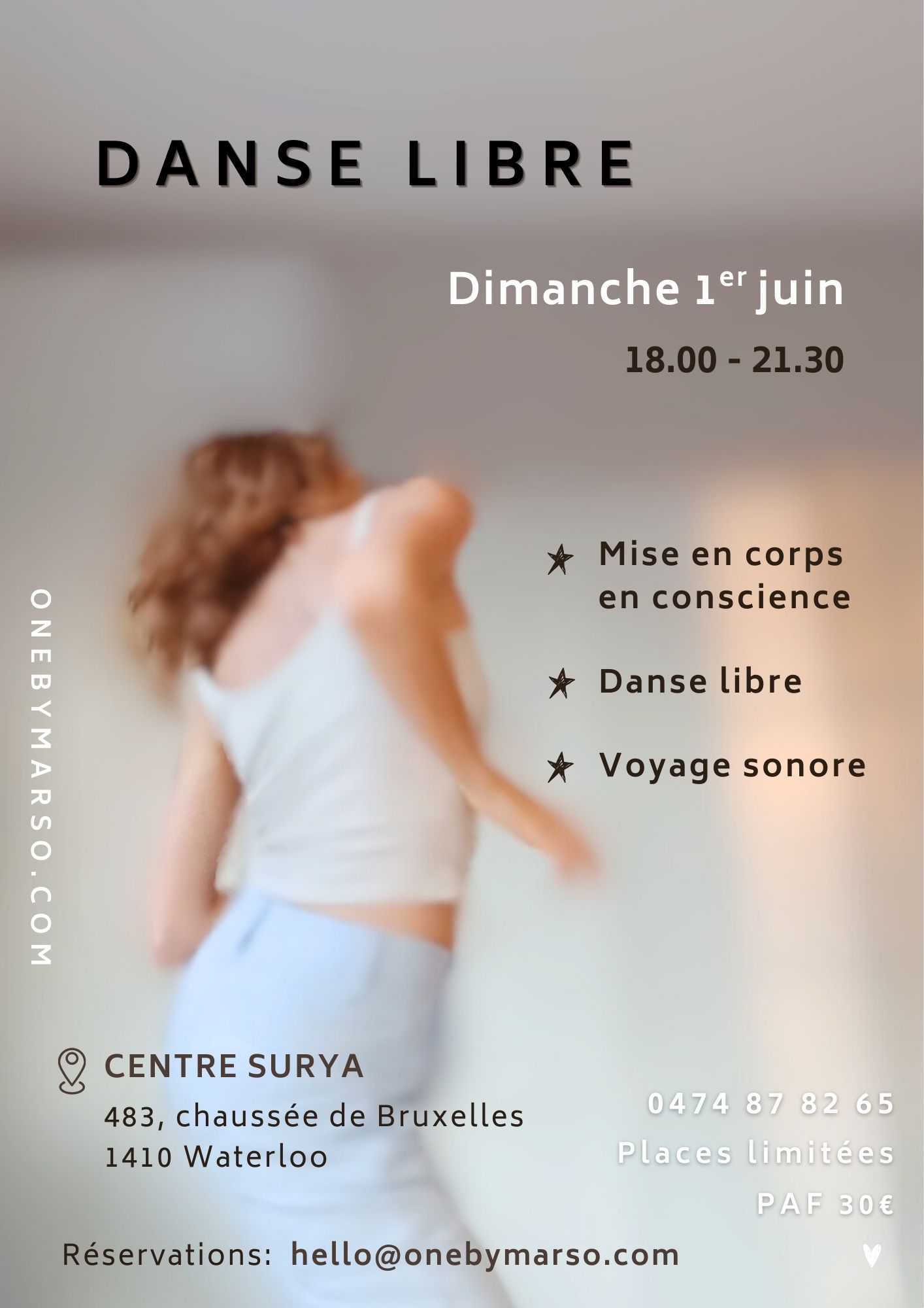 Affiche danse de l'Eau